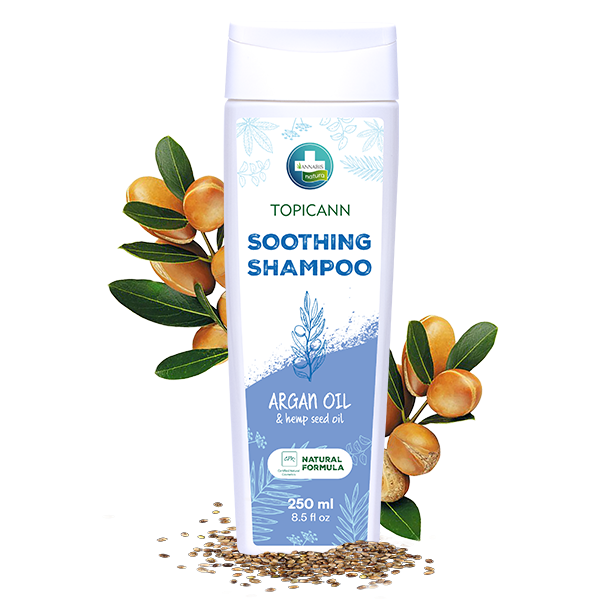 mockup_topicann soothing shampoo_herbs_600x600